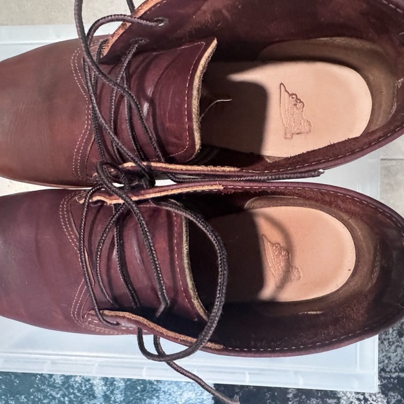 Red Wing Shoes Dark Brown Chukka Boots - Picture 3 of 3